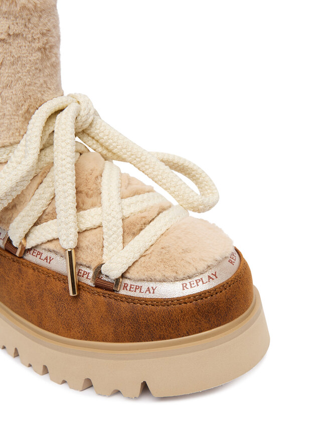 REPLAY Stivali da neve REPLAY GWF2H.000.C0019S Beige