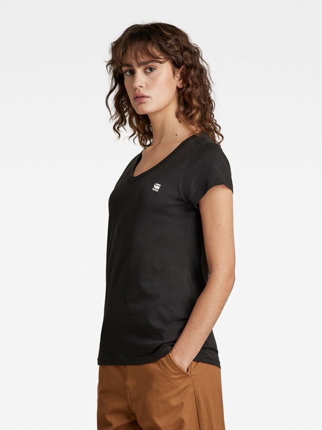 G-Star Raw G-Star Raw T-Shirt D21314-4107-6484 Μαύρο Regular Fit
