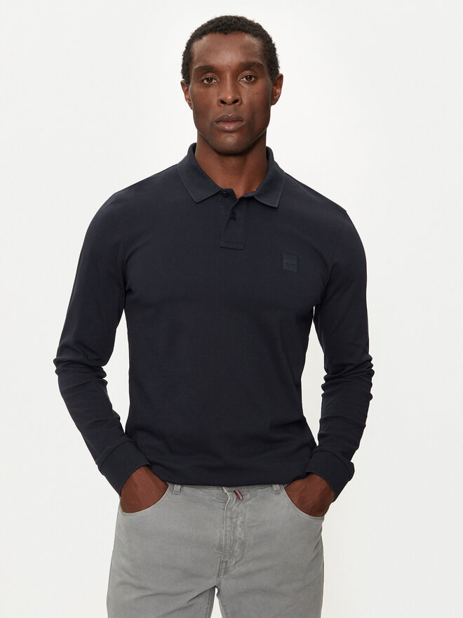 BOSS Boss Poloshirt Passerby 50507704 Dunkelblau Slim Fit