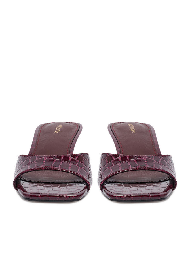 DeeZee Pantoletten DeeZee CEO-TS6253-01 Dunkelrot