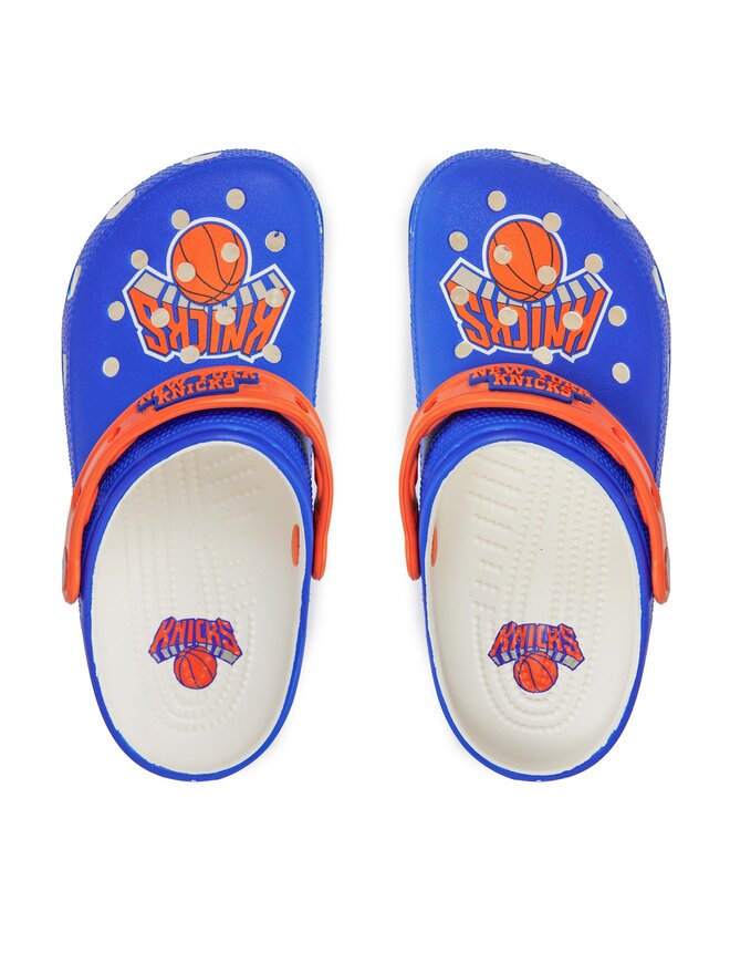 Crocs Natikači Crocs Crocs Classic Nba New York Knicks Clog 208862 Bela