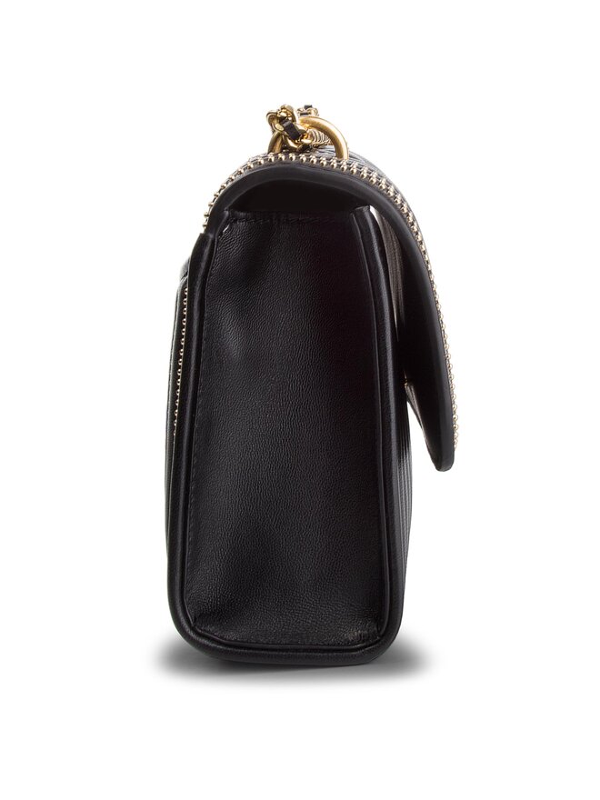 Handtasche Tory Burch Fleming Mini Stud Small Convertible Shoulder Bag 52310 Schwarz eschuhe