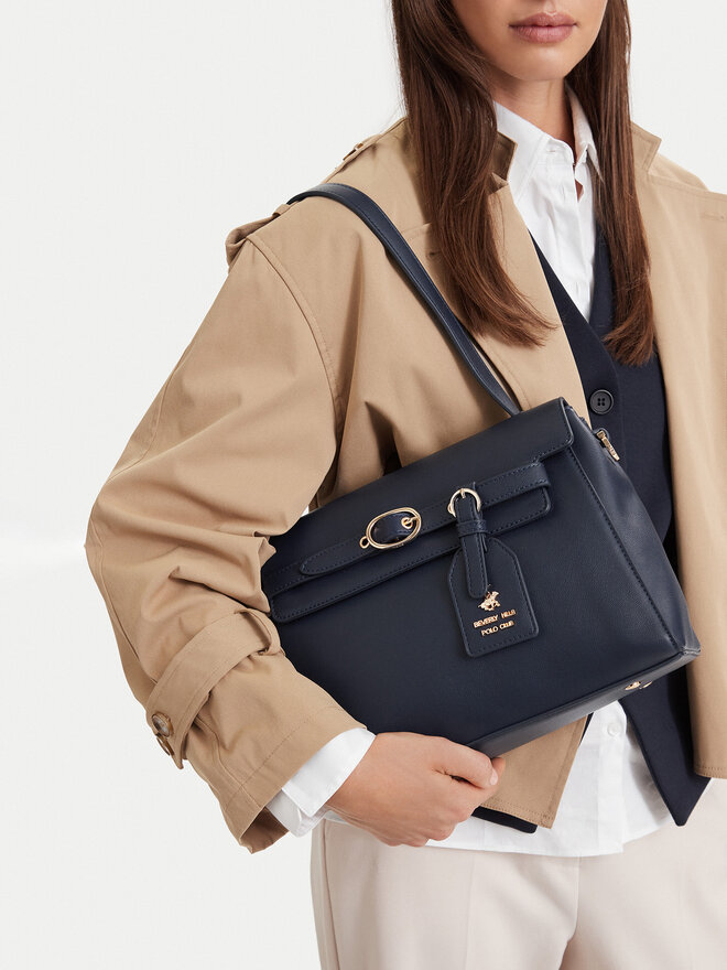 Beverly Hills Polo Club Handtasche Beverly Hills Polo Club CEO-BHPC-C-011-10 Dunkelblau