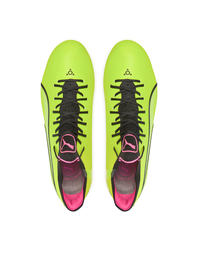Puma Buty do piłki nożnej Puma King Ultimate Fg/Ag 107563 06 Zielony