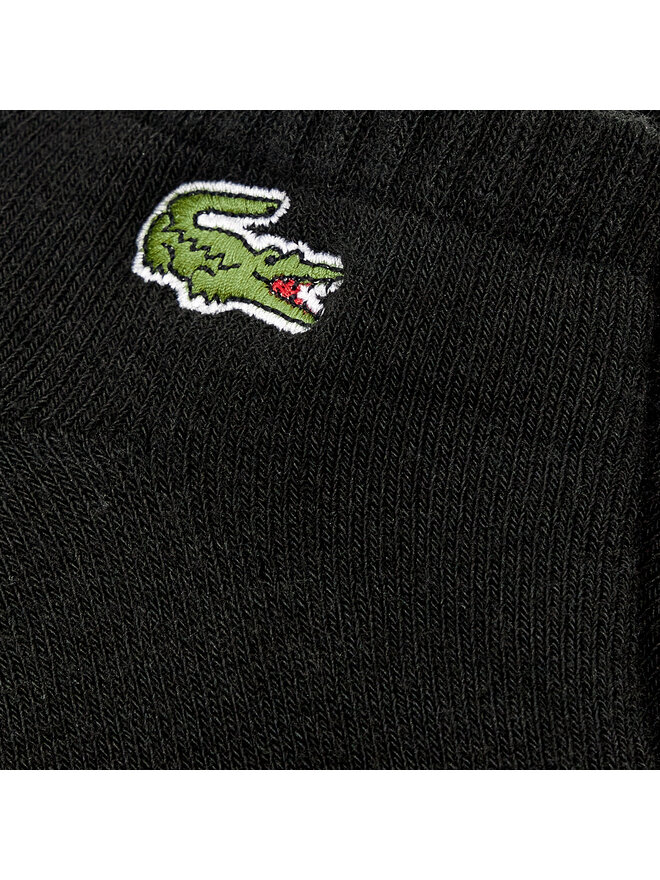 Lacoste Rövid unisex zoknik Lacoste RA4184 Fekete