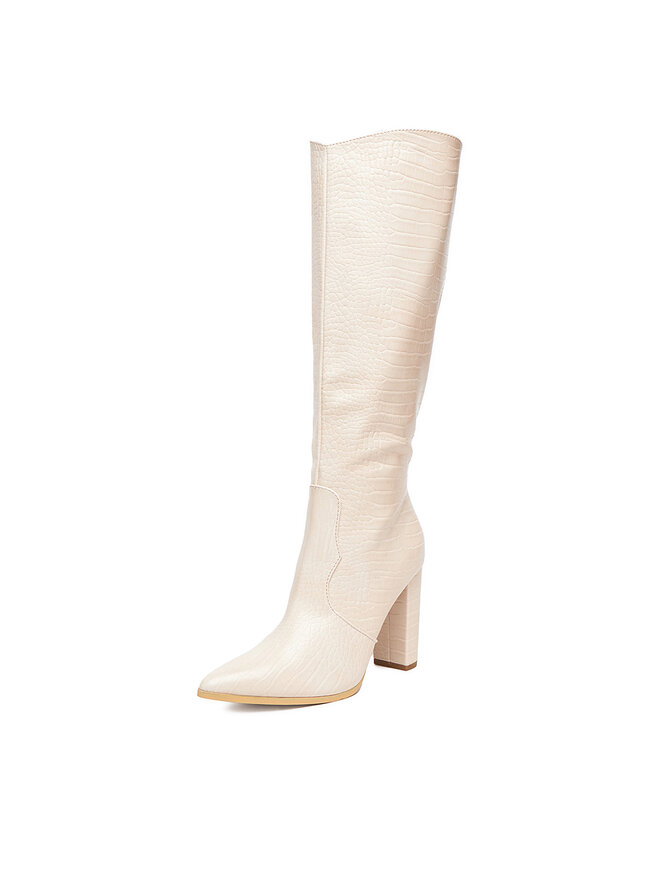 DeeZee Botas altas DeeZee ZALGT610-1 Écru