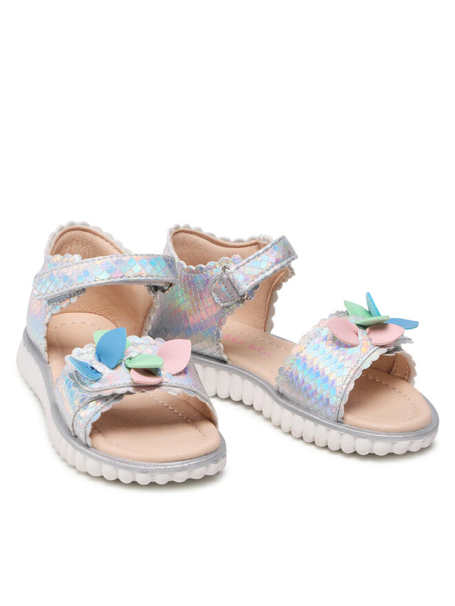 Nelli Blu Sandali Nelli Blu AVO-287-010 Srebrna