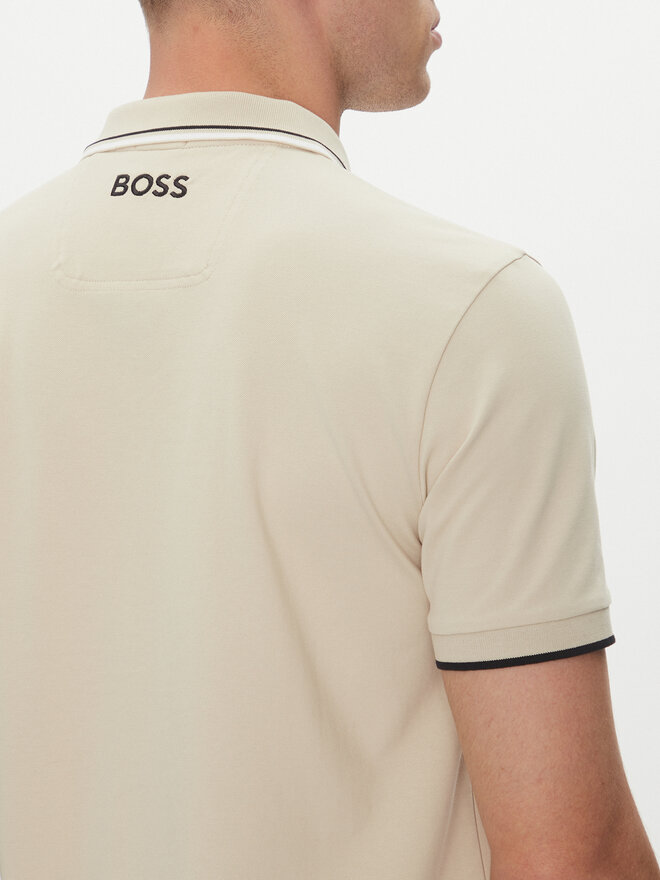 BOSS BOSS Поло Paddy Pro 50469102 Бежевий Regular Fit