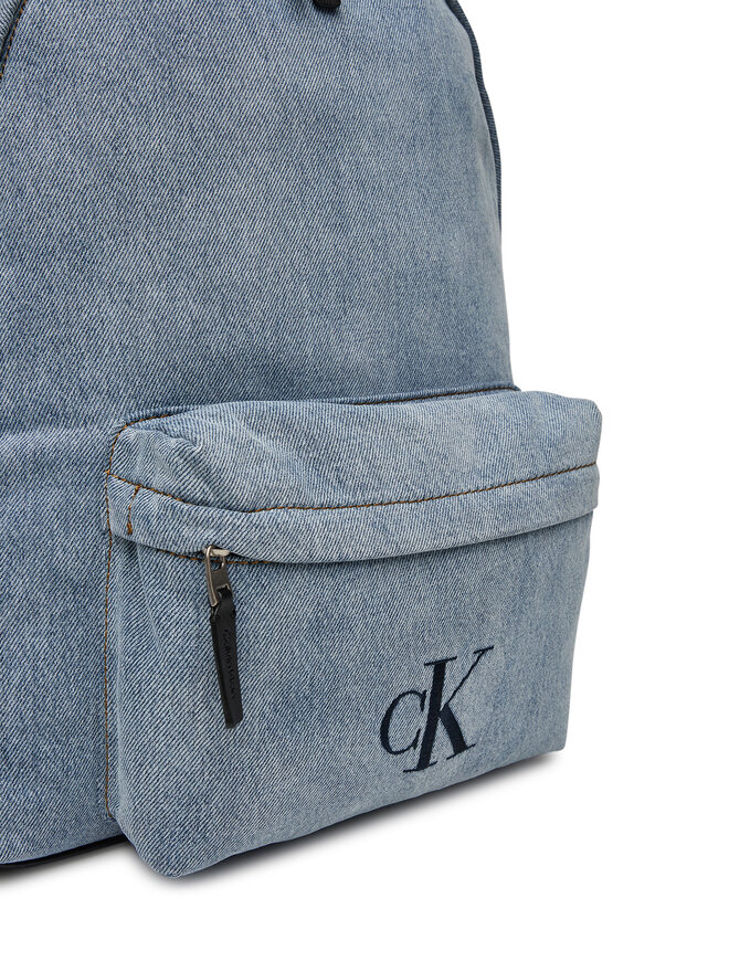 Calvin Klein Mugursoma Calvin Klein Denim Backpack 40 LV04G3138G Gaiši zils