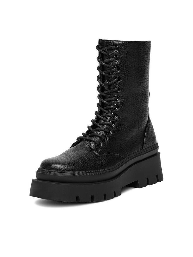 DeeZee Schnürschuhe DeeZee 60063-12 Schwarz