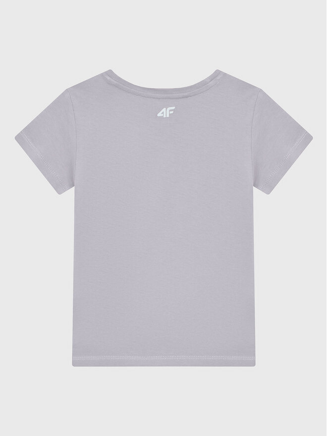 4F 4F Marškinėliai HJZ22-JTSD002 Pilka Regular Fit