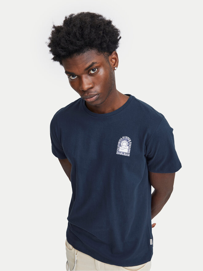 Blend Blend T-Shirt 20716481 Dunkelblau Regular Fit