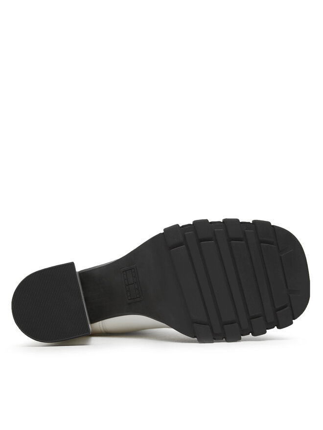 Tommy Jeans Botki Tommy Jeans Tjw High Heel Chelsea EN0EN02306 Biały