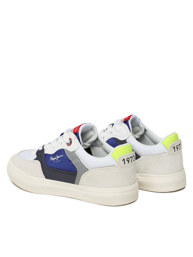 Pepe Jeans Снікерcи Pepe Jeans Kenton Master Combi B PBS30548 Білий