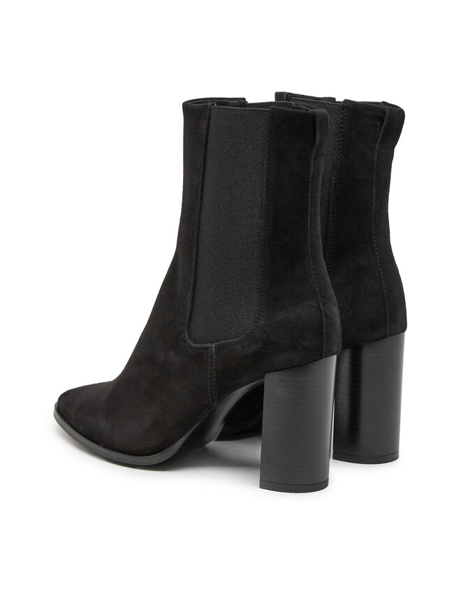 Calvin Klein Botki Calvin Klein HW0HW02192 Czarny