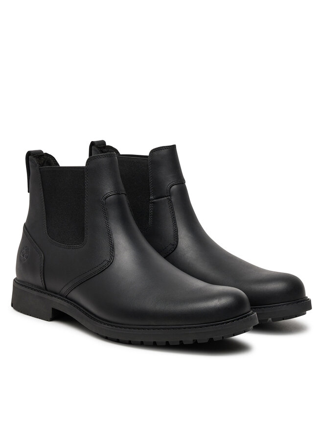 Timberland Боти тип челси Timberland Stormbucks Mid C Helsea Boot TB05551R001 Черен