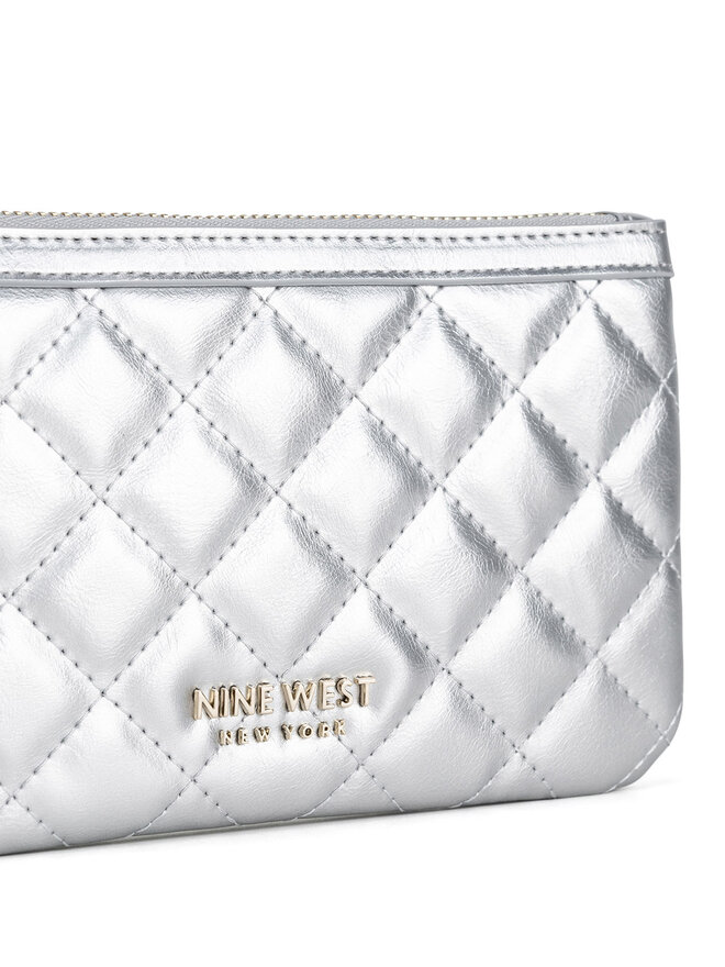 Nine West Ročna torba Nine West LILLA1 Srebrna
