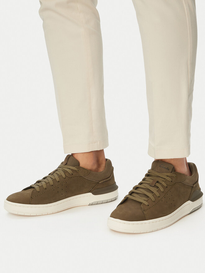 Clarks Снікерcи Clarks Courtlite2 Run 26181324 Хакі