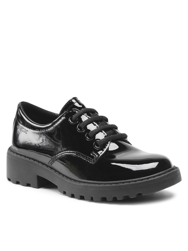 Geox Oxfords Geox J Casey G. C J0420C 000HH C9999 M Μαύρο
