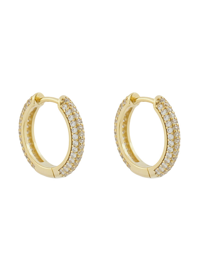 ICED STUFF Cercei ICED STUFF Diamond Ring Auriu