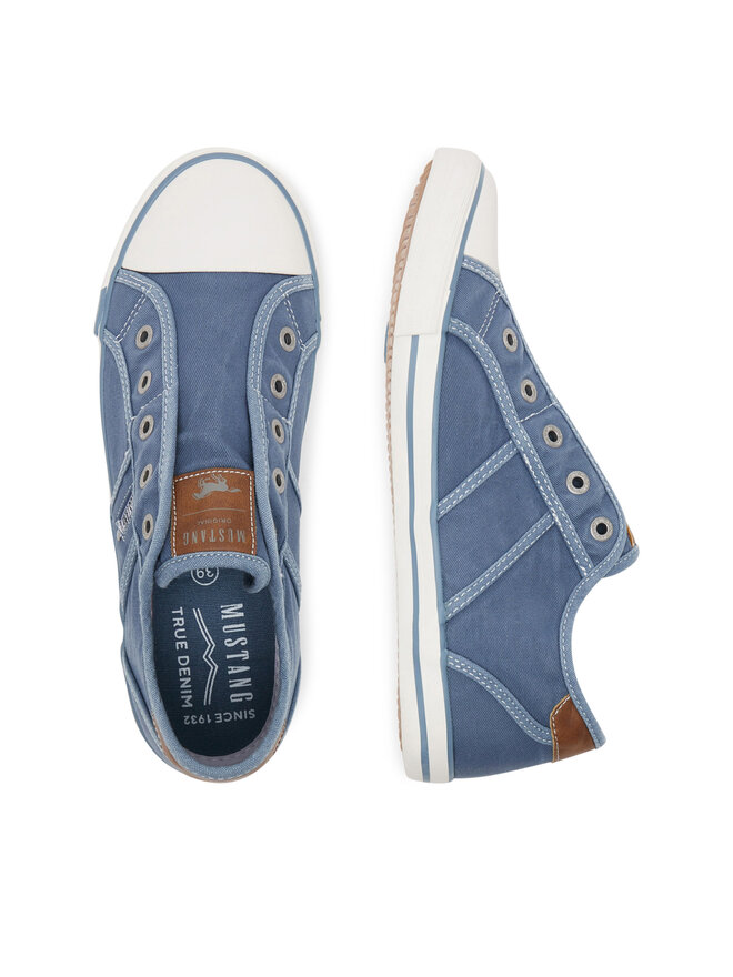 Mustang Sneakers aus Stoff Mustang 1099-409 Blau