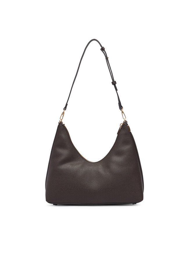 Calvin Klein Handtasche Calvin Klein Emblem Hw Pebble Shoulder Bag LV04F3495G Beige