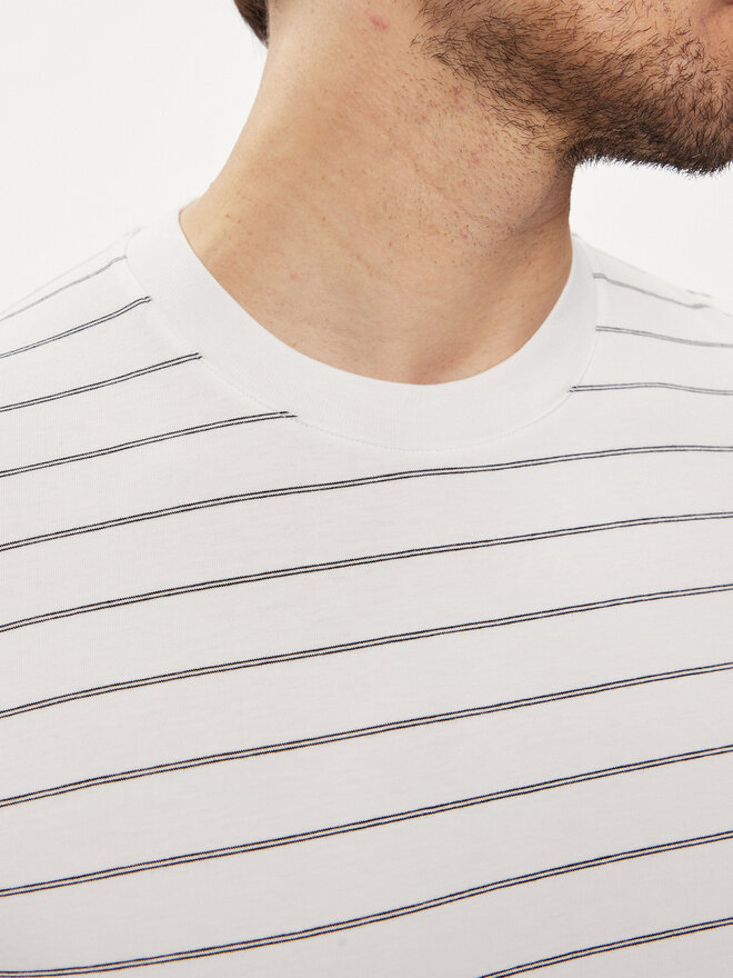 Sisley Sisley Футболка 3QPBS103C Білий Regular Fit