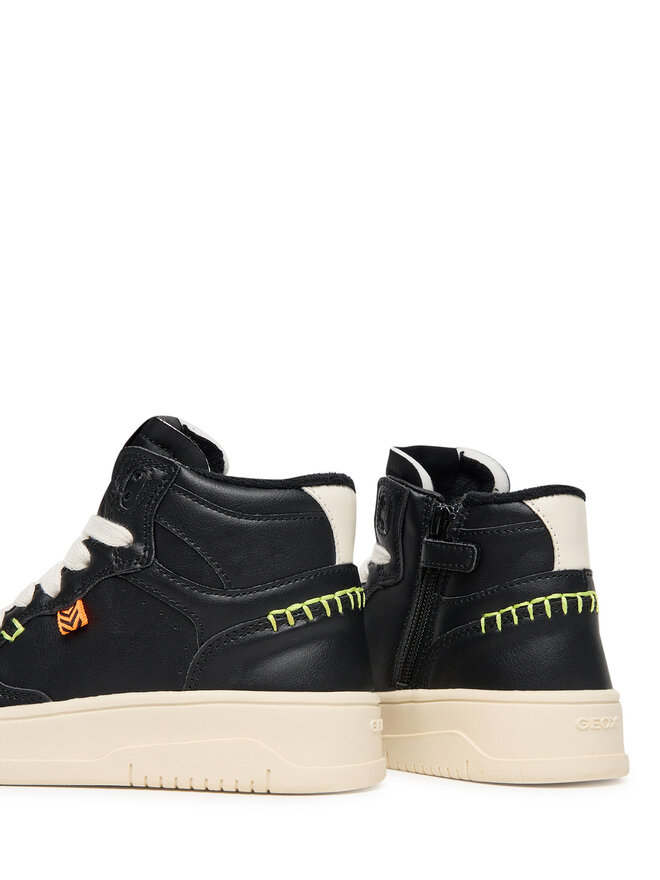 Geox Sneakers Geox J Lestrella J56NLA 000BC C9999 S Negru