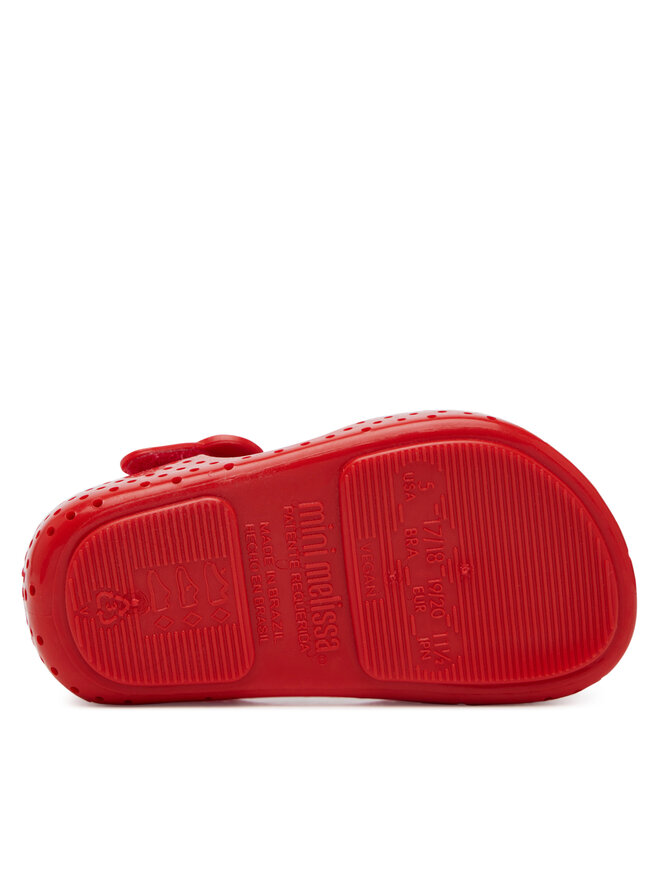 Melissa Baleriny Melissa Mini Melissa Furadinha Bb M 35980 Czerwony