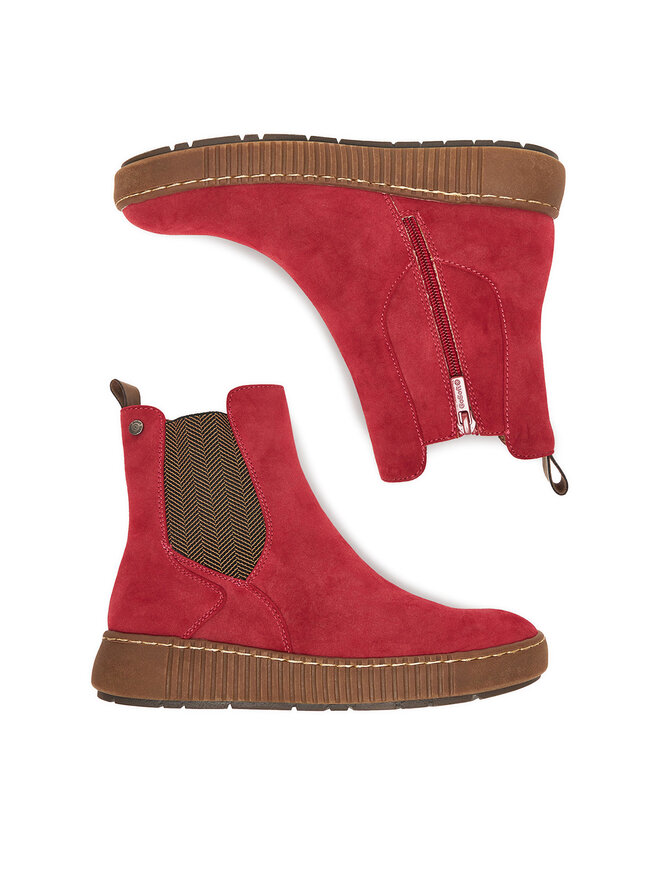 Go Soft Botki Go Soft CEO-WS5586-07 Czerwony