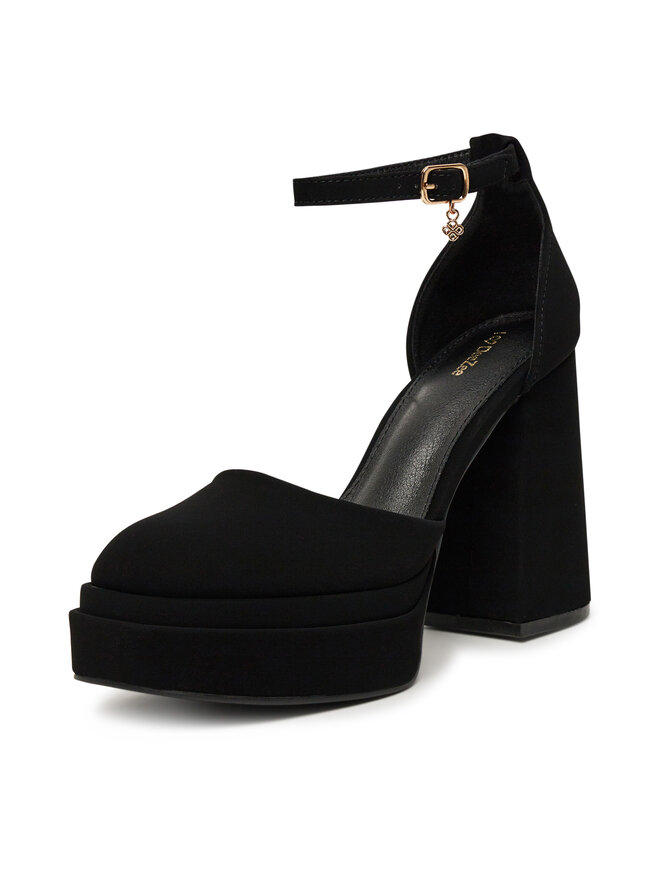 DeeZee Czółenka DeeZee LW85478-6a Czarny
