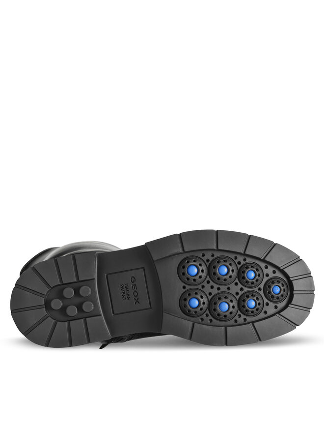 Geox Mušketierky Geox D Spherica Ec7 D46VDC 0BC43 C9999 Čierna