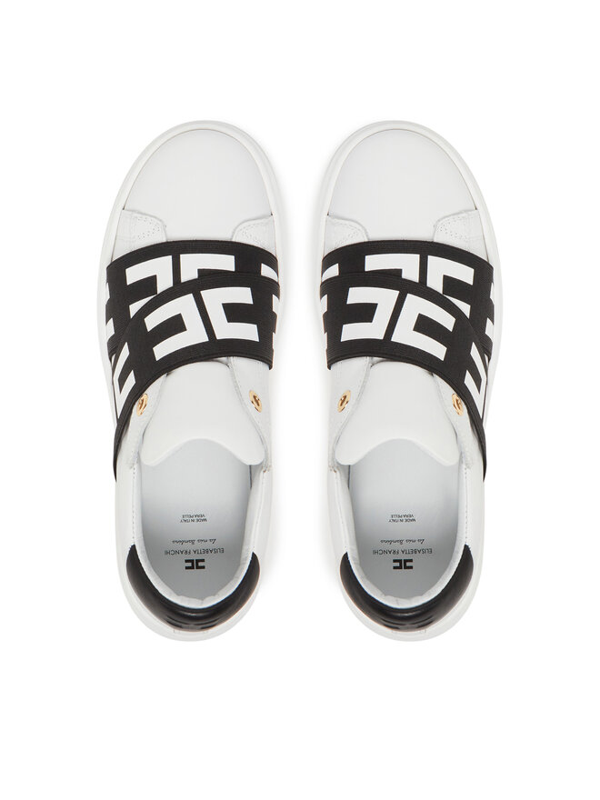 Elisabetta Franchi Sneakersy Elisabetta Franchi F4-A9E-0230 Biały