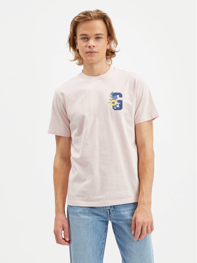 Gap Gap Camiseta 586480-03 Rosa Regular Fit