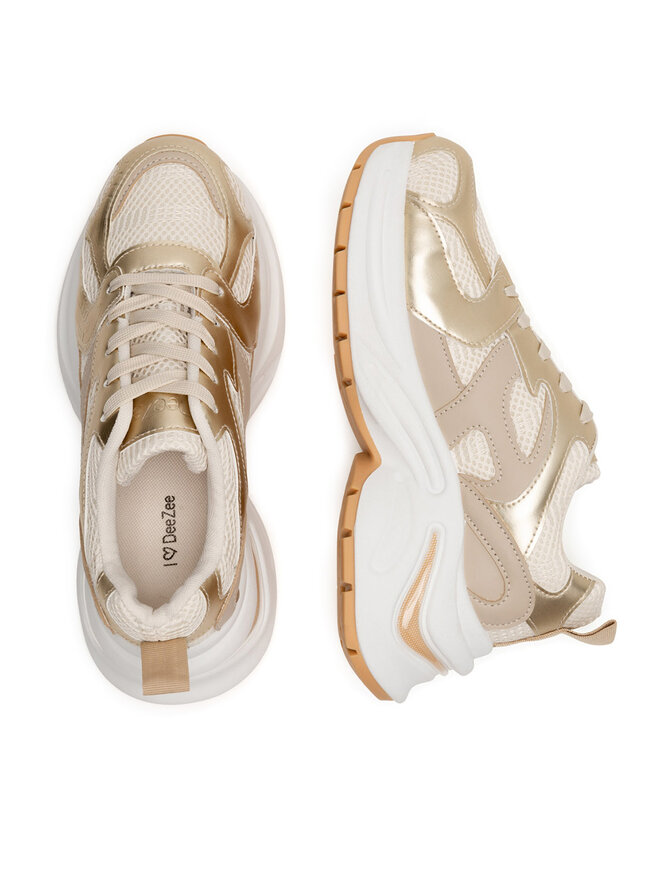 DeeZee Сникърси DeeZee WSS21540-01 Златист