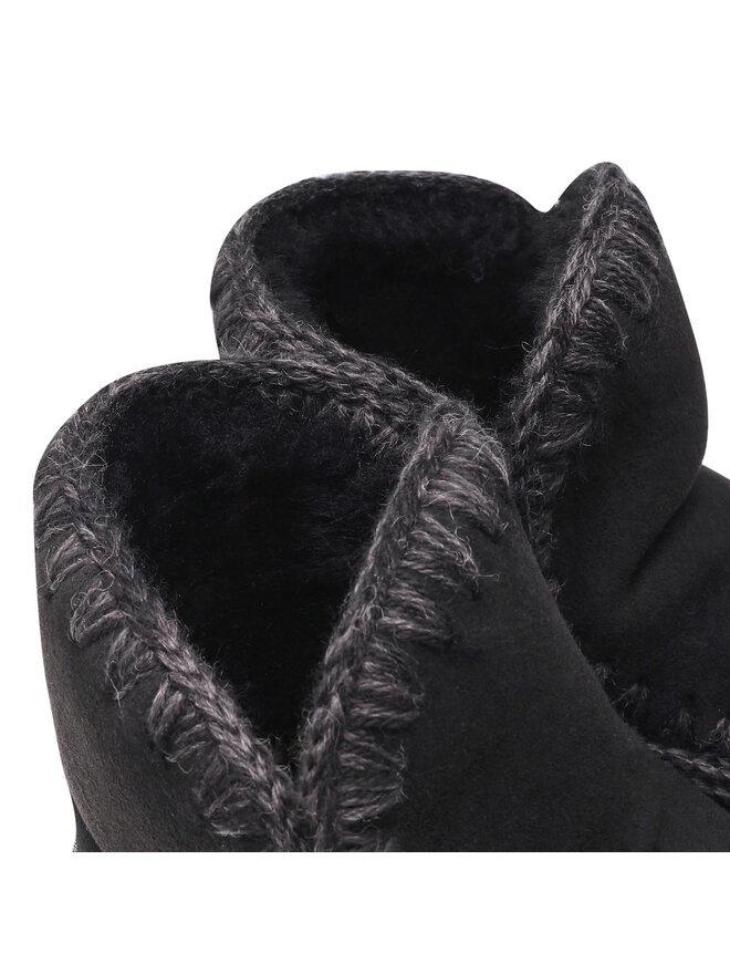 Mou Schneeschuhe Mou Eskimo 18 Glitter Logo MU.FW101050A Schwarz