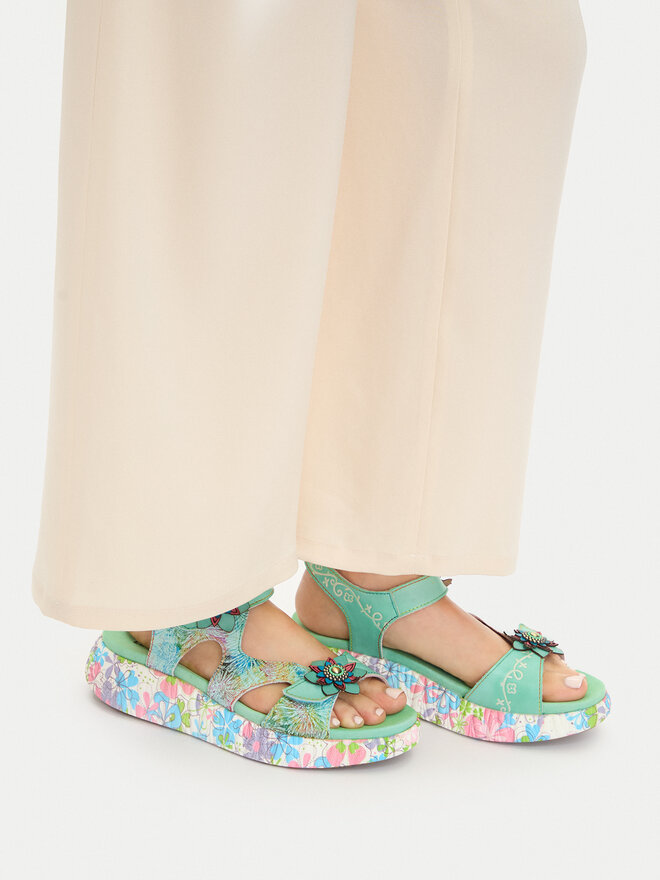 Laura Vita Sandalen Laura Vita Nikito 03 Türkisfarben