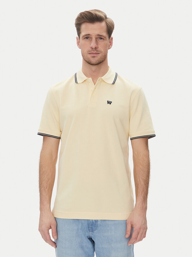 Wrangler Wrangler Poloshirt 112362826 Gelb Regular Fit