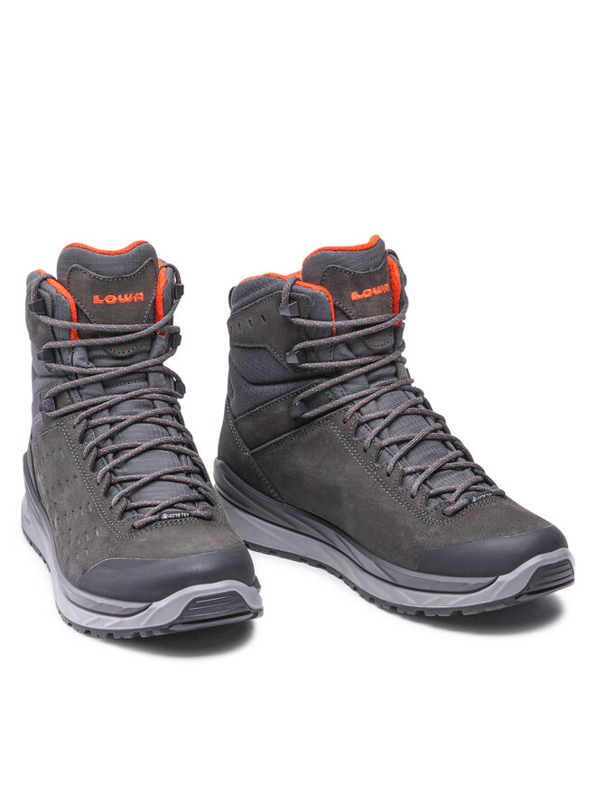 Lowa Pārgājienu apavi Lowa Malta Gtx Mid GORE-TEX 310512 Pelēks