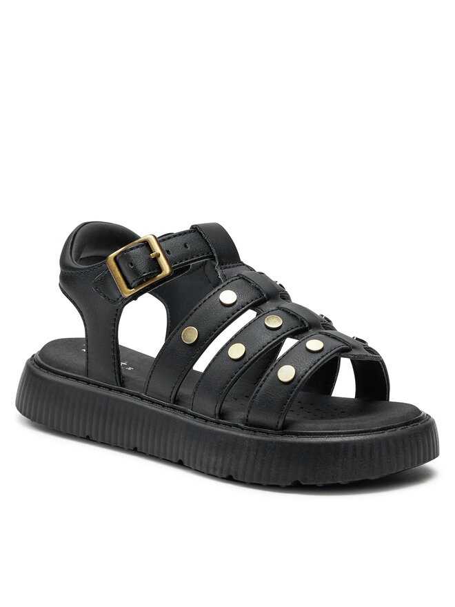 Geox Sandály Geox J Sandal Kodette Gir J45DBG 000BC C9999 S Černá