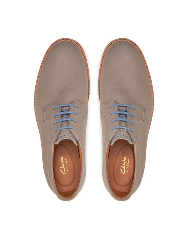 Clarks Polobotky Clarks Atticus Ltlace 26176084 Šedá