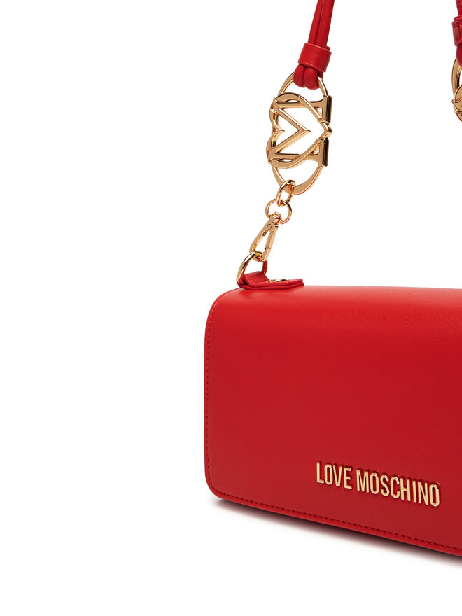LOVE MOSCHINO Ročna torba LOVE MOSCHINO JC4051PP1NLF0500 Rdeča
