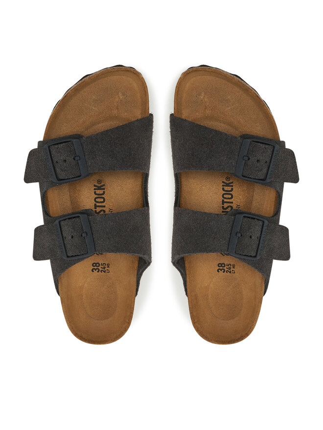 Birkenstock Чехли Birkenstock Arizona zamsz 1028592 Сив