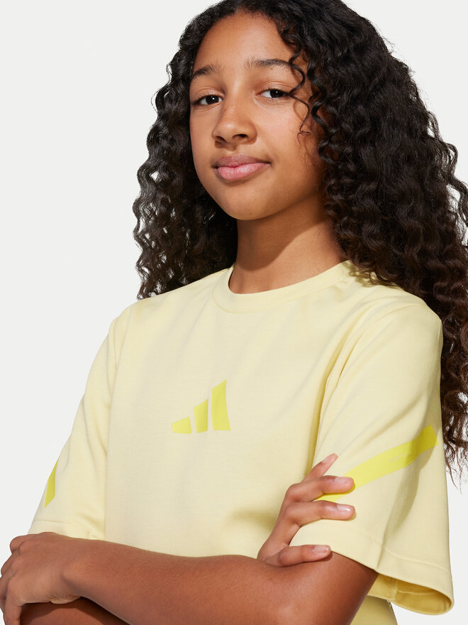 adidas adidas Camiseta Z.N.E. JD0015 Amarillo Loose Fit