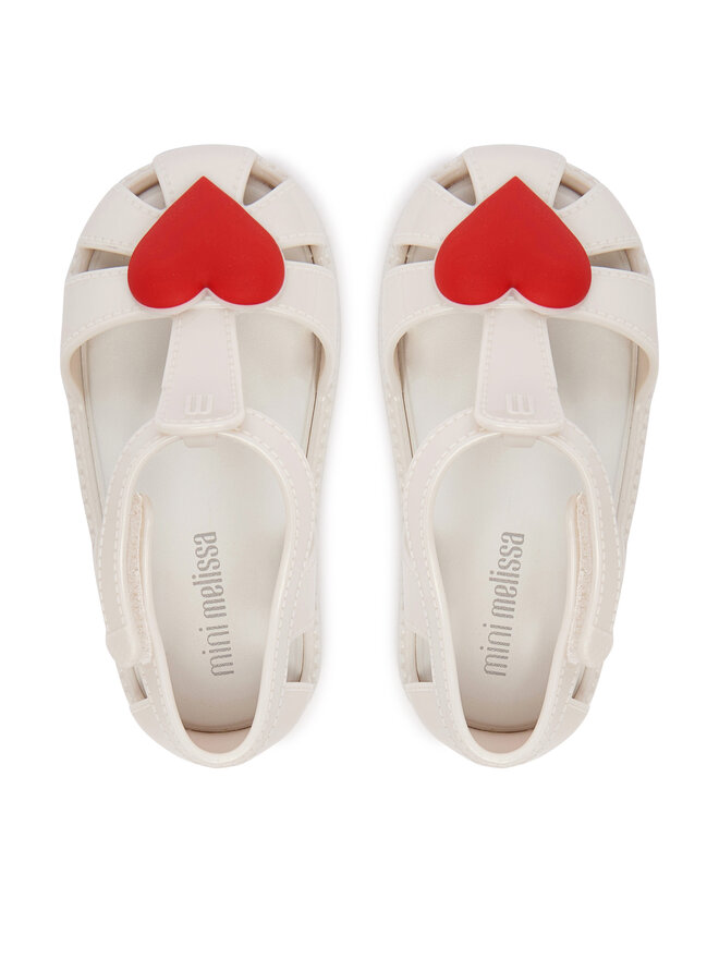 Melissa Босоніжки Melissa Mini Melissa Hip Heart Ballerina Bb 37783 Білий