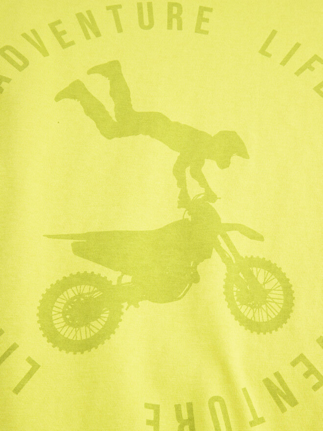 Coccodrillo Coccodrillo Camiseta WC5143208VBB Amarillo Regular Fit