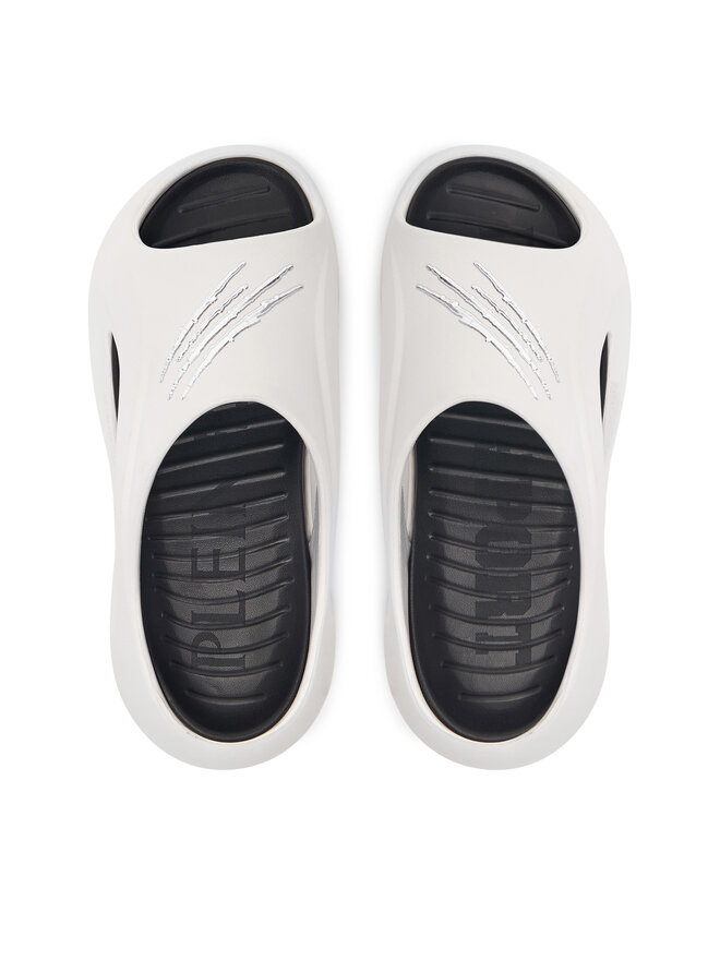 Plein Sport Pantoletten Plein Sport SAES USG0039 SXV022N Weiß