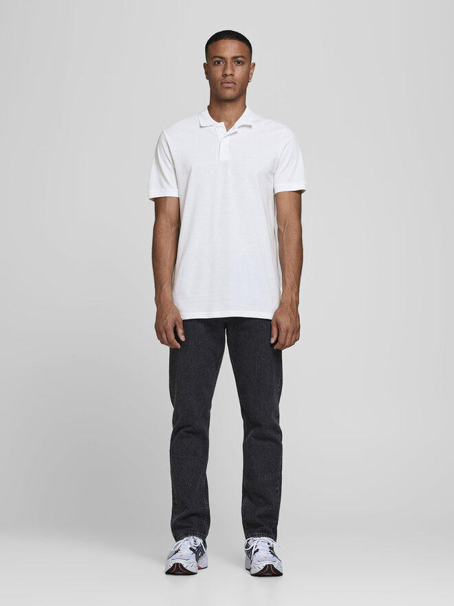 Jack&Jones Jack&Jones Poloshirt Basic 12136516 Weiß Slim Fit
