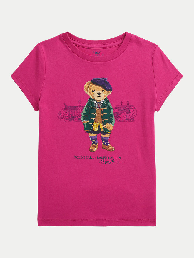 Polo Ralph Lauren Polo Ralph Lauren Marškinėliai 312951080001 Rožinė Regular Fit