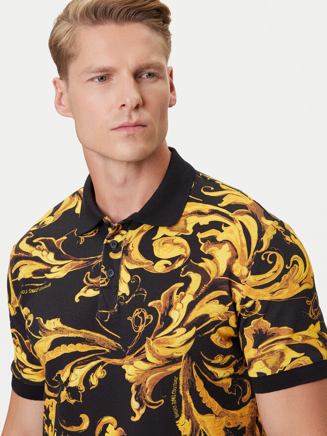 Versace Jeans Couture Versace Jeans Couture Polo 79GAG6S0 JS514 Negro Regular Fit